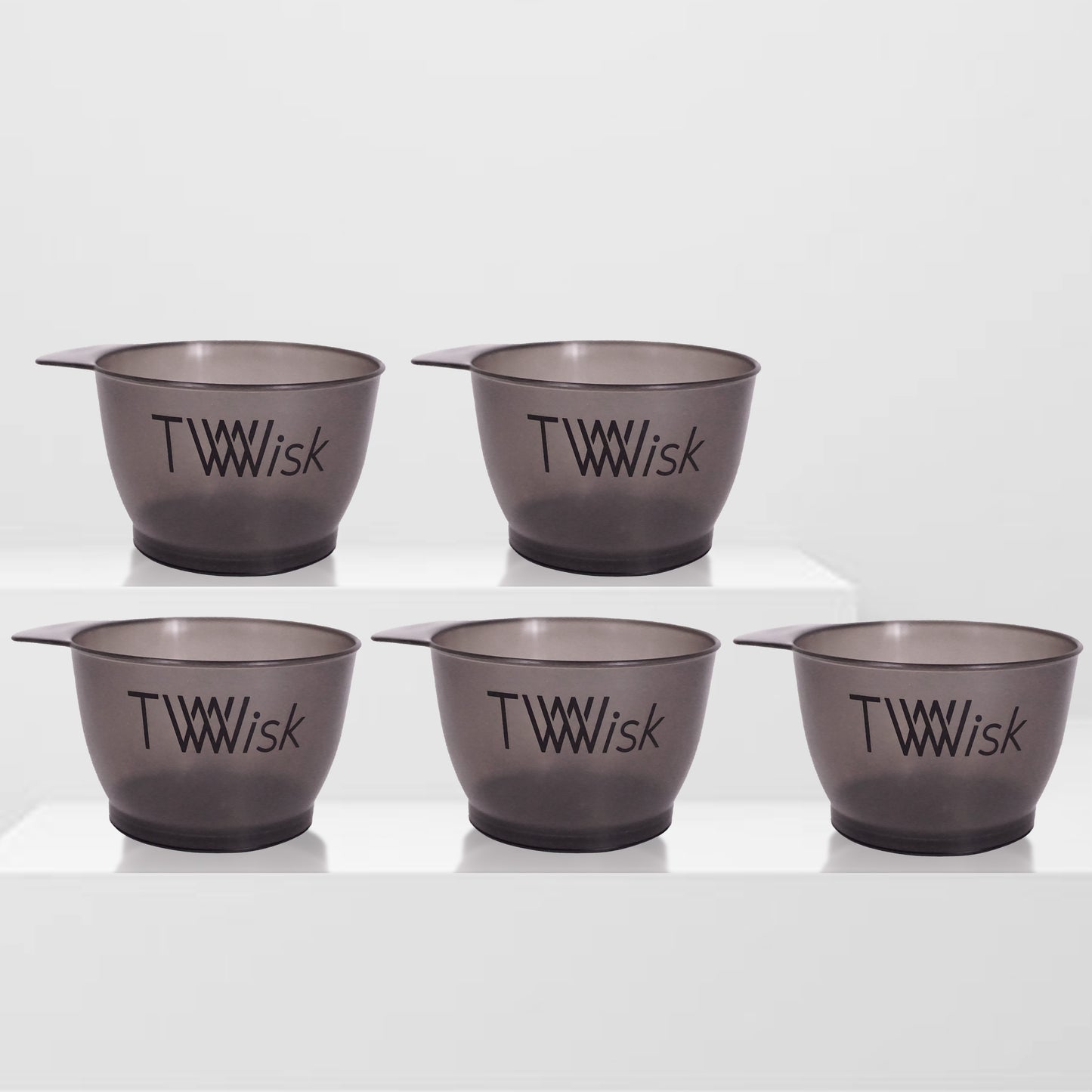 TWWisk COMBO | Electric Hair Color Mixer and Tall Color Mixing Bowls (Set of 5)